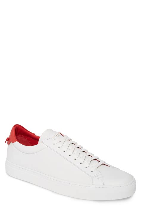 givenchy knots leather sneakers|Givenchy men's white sneakers.